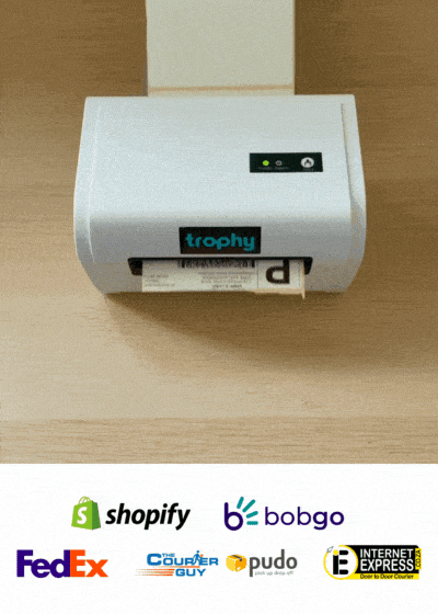 100mm x 150mm Direct Thermal Waybill Labels β 500 Labels per Roll x 20 Bundle