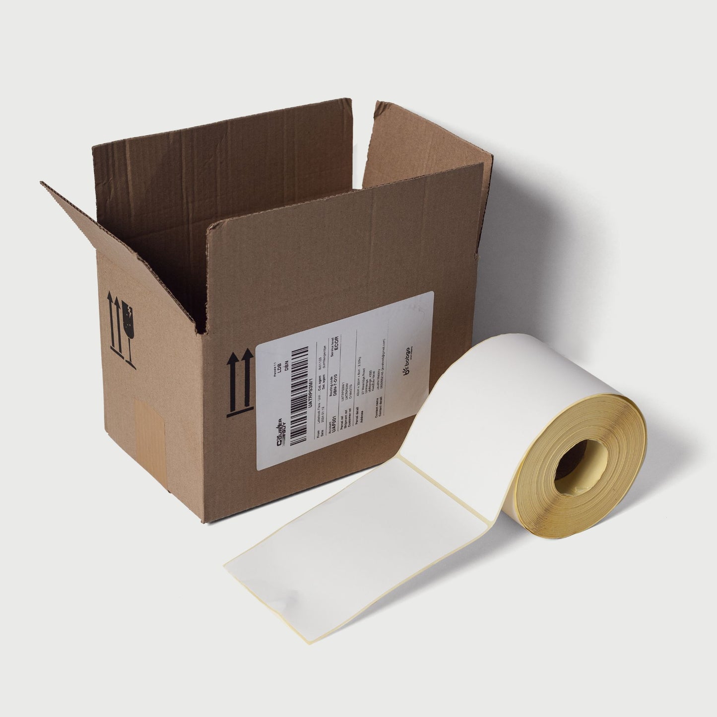 100mm x 150mm Direct Thermal Waybill Labels – 500 Labels per Roll