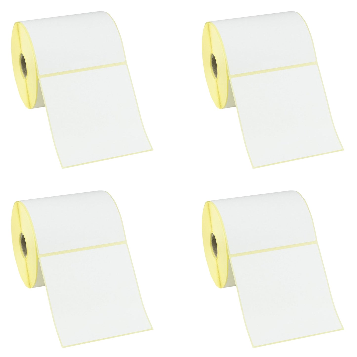 100x100mm Thermal Labels (Roll of 1 000) x4 Bundle